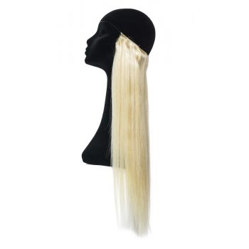 Extensii Flip-In Deluxe Blond Cenusiu