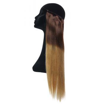 Extensii Flip-In Deluxe Ombre Ciocolatiu/Blond Miere