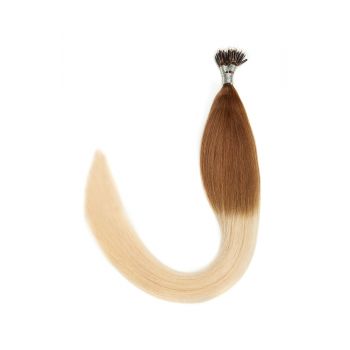 Extensii Nano-Ring Ombre Saten Natural/Blond