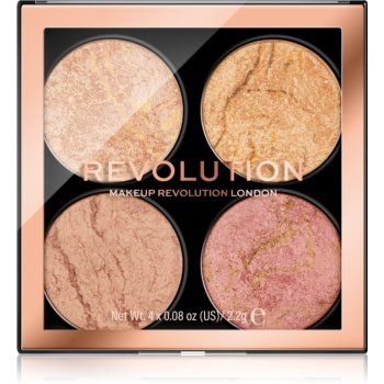 Makeup Revolution Cheek Kit paletă de farduri pentru obraji