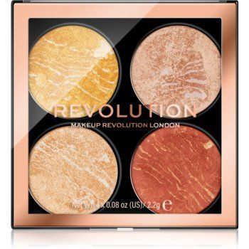 Makeup Revolution Cheek Kit paletă de farduri pentru obraji