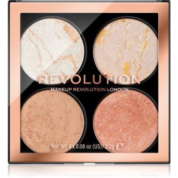 Makeup Revolution Cheek Kit paletă de farduri pentru obraji