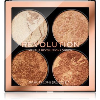 Makeup Revolution Cheek Kit paletă de farduri pentru obraji