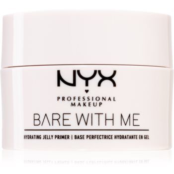 NYX Professional Makeup Bare With Me Hydrating Jelly Primer baza pentru machiaj cu textura de gel