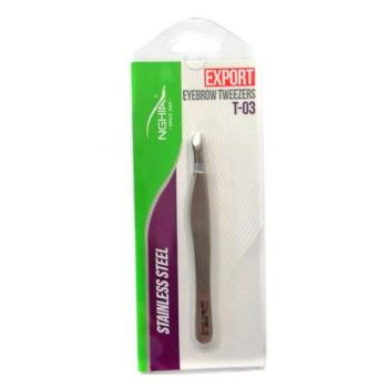 Penseta pentru Sprancene - Beautyfor Nghia Eyebrow Tweezers T-03 ieftin