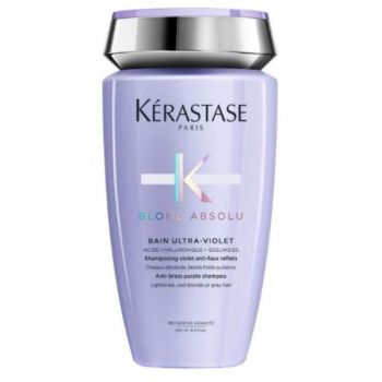 Sampon Violet pentru Neutralizarea Tonurilor Galbene - Kerastase Blond Absolu Bain Ultra-Violet Anti-Brass Purple Shampoo, 250ml de firma original