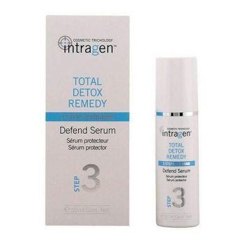 Ser pentru Protectia Parului - Intragen Total Detox Remedy Defend Serum, 50 ml ieftin