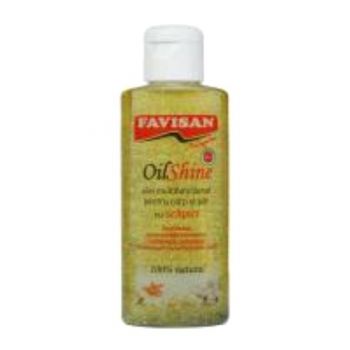 Ulei Multifunctional pentru Corp si Par cu Sclipici Oilshine Favisan, 100ml ieftin