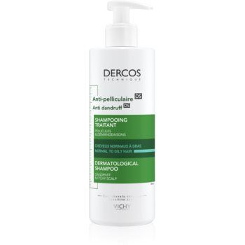 Vichy Dercos Anti-Dandruff sampon anti-matreata pentru par normal spre gras