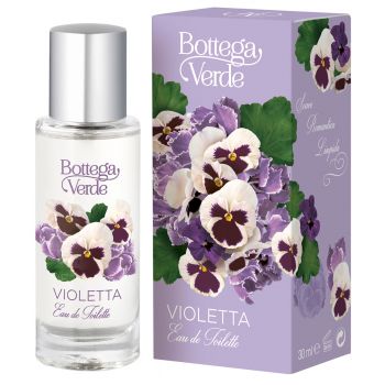 Apa de toaleta cu aroma de violete