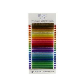 Extensii de gene IBeauty Color Mix CC 0.10 de firma originale