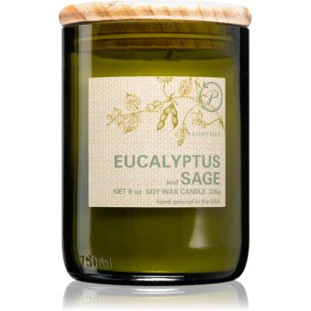 Paddywax Eco Green Eucalyptus & Sage lumânare parfumată