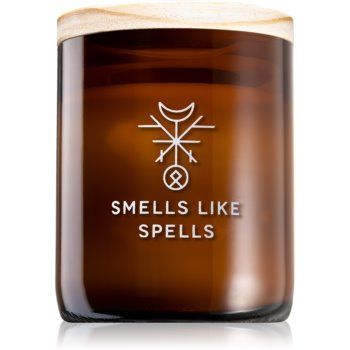 Smells Like Spells Norse Magic Norns lumânare parfumată cu fitil din lemn (luck/success)