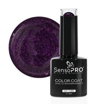 Oja Semipermanenta SensoPRO Milano 10ml - 076 Vivid Violet la reducere