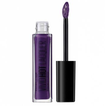 Ruj lichid Maybelline New York Color Vivid HOT Lacquer, 78 Royal, 8 ml Ruj lichid Maybelline New York Color Vivid HOT Lacquer, 78 Royal, 8 ml