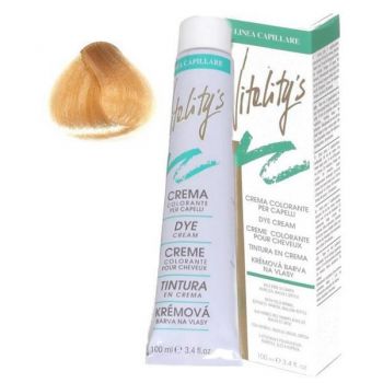 Crema Coloranta Permanenta - Vitality's Linea Capillare Dye Cream, nuanta 100 Natural Ultrablond, 100ml