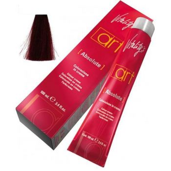 Vopsea Crema Permanenta - Vitality's Art Absolute Colour Cream, nuanta 6/68 Fire Red, 100ml