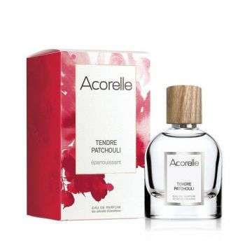 Apa de parfum bio pentru femei Tendre patchouli Acorelle 50ml