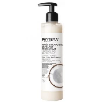 Balsam Bio protector pentru par, Apres shampooing demelant protecteur, Phytema 250ml ieftin