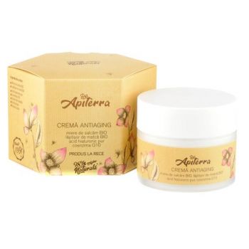 Crema Antiaging Apiterra, Apicola Pastoral Georgescu, 50ml