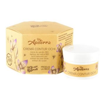Crema Contur Ochi Apiterra, Apicola Pastoral Georgescu, 15ml Crema Contur Ochi Apiterra, Apicola Pastoral Georgescu, 15ml