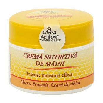 Crema Nutritiva de Maini Apidava, 50 ml