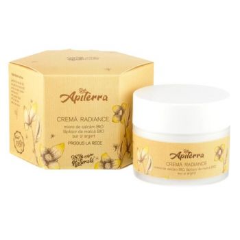 Crema Radiance Apiterra, Apicola Pastoral Georgescu, 50ml