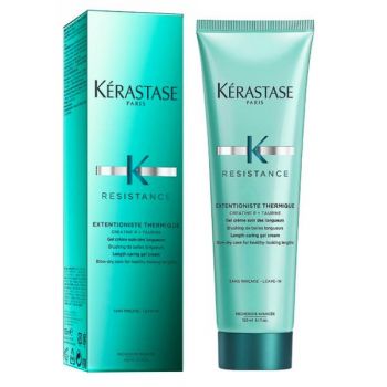 Gel-Crema de Protectie Termica pentru Par Lung - Kerastase Resistance Extentioniste Thermique Length Caring Gel Cream, 150ml