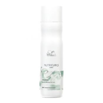 Sampon Micelar pentru Par Cret - Wella Professionals Nutricurls Micellar Shampoo for Curls, 250ml