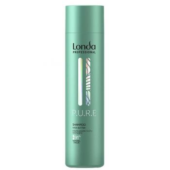 Sampon Natural cu Unt de Shea - Londa Professional PURE Shea Butter Shampoo, 250 ml