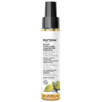 Ser concentrat Bio pentru par, Elixir capillaire concentre precieux, Phytema 50ml