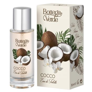 Apa de toaleta cu aroma de cocos