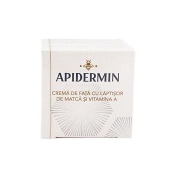 Apidermin Crema de Fata cu Laptisor de Matca, Vitamina A - Complex Apicol Veceslav Harnaj, 50 ml