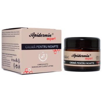 Apidermin Expert Crema de Noapte Complex Apicol Veceslav Harnaj, 50ml Apidermin Expert Crema de Noapte Complex Apicol Veceslav Harnaj, 50ml