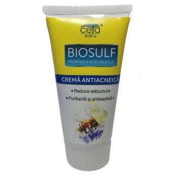 Crema Antiacneica cu Biosulf Ceta, 50ml