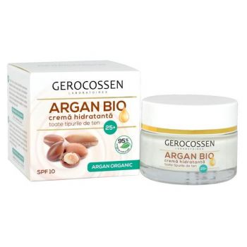 Crema Hidratanta 25+ Argan Bio Gerocossen, 50 ml
