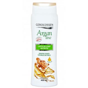 Lapte de Corp Nutritiv Argan Line Gerocossen, 400 ml