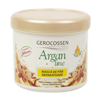 Masca de Par Reparatoare Argan Line Gerocossen, 450 ml