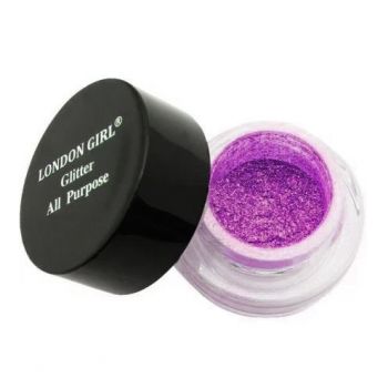 Pigment Machiaj London Girl All Purpose Glitter, 3D Violet, 2g ieftin