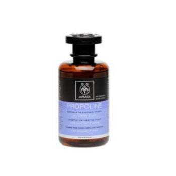 Sampon PROPOLINE pentru scalp sensibil cu lavanda si miere, APIVITA, 250 ml