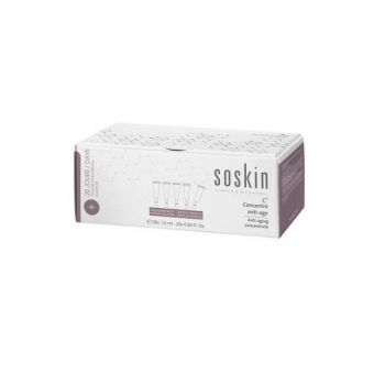 Serum pentru ten matur si lipsit de vitalitate - Soskin Collagen + Centella Asiatica Concentrate 20*1.5ml