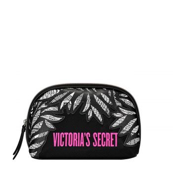GRAPHIC BLOOMS COSMETIC BAG