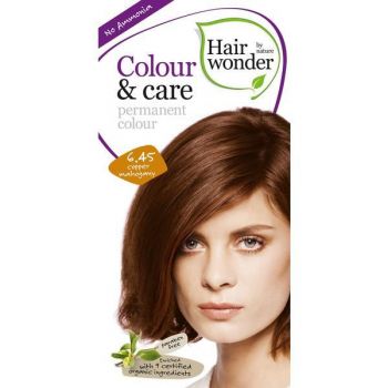 Vopsea par naturala, Colour & Care, 6.45 Cooper Mahogany, Hairwonder de firma originala