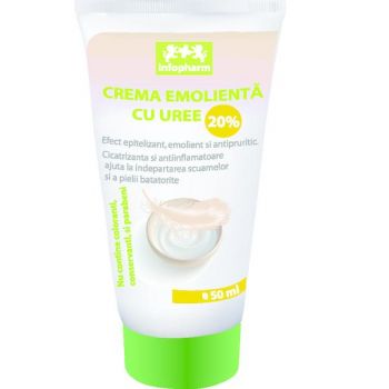 Crema Emolienta cu Uree 20% Infofarm, 50ml ieftina