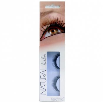 Gene False cu Aspect Natural TECHNIC Natural Lashes, adeziv inclus BC14