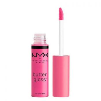Luciu De Buze Nyx Professional Makeup Butter Gloss, 01 Strawberry Parfait, 8 ml