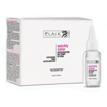 Accelerator de Culoare - Black Proffesional Line Quickly Colouring Time Accelerator, 3 x 50ml