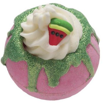 Bila efervescenta de baie One In A Melon, Bomb Cosmetics, 160 gr