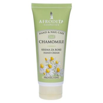 Camomile Crema Protectoare pentru Maini Cosmetica Afrodita, 100ml la reducere