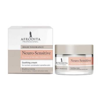 Crema Calmanta pentru Ten Sensibil Normal si Mixt - Cosmetica Afrodita Neuro-Sensitive Soothing Cream for Normal/Combination Skin, 50ml